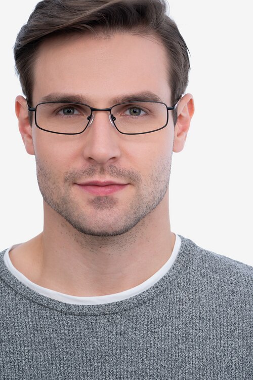 Destined Black MetalEyeglass Frames for Men from EyeBuyDirect