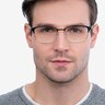 Chambery Black MetalEyeglass Frames for Men from EyeBuyDirect
