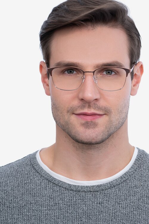 Chambery Rose Gold MetalEyeglass Frames for Men from EyeBuyDirect