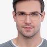 Chambery Rose Gold MetalEyeglass Frames for Men from EyeBuyDirect