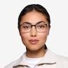 Vigo Black MetalEyeglass Frames for Women from EyeBuyDirect