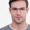 Vigo Silver MetalEyeglass Frames for Men from EyeBuyDirect