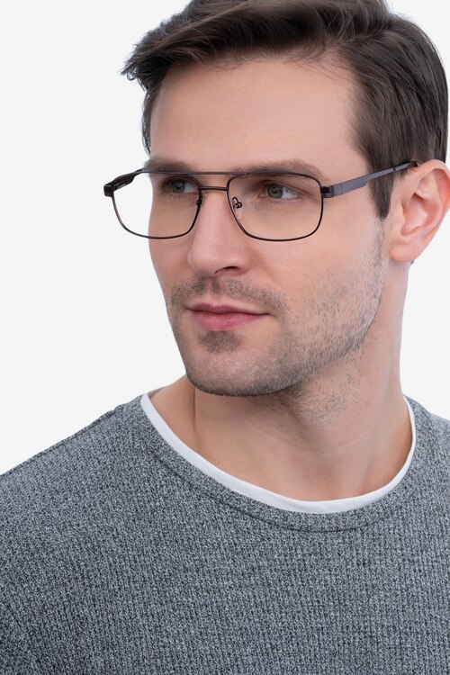 Stan Coffee MetalEyeglass Frames for Men from EyeBuyDirect