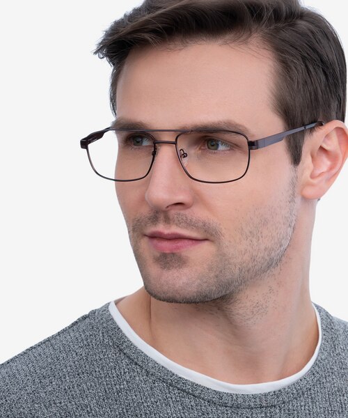 Stan Coffee MetalEyeglass Frames for Men from EyeBuyDirect
