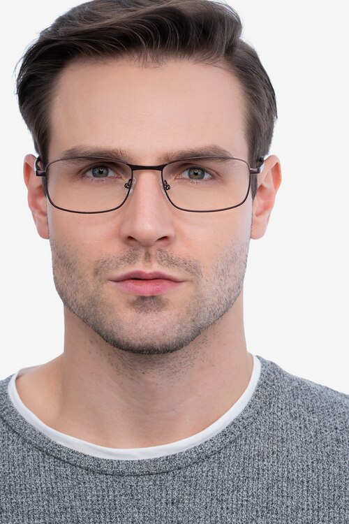 Madon Coffee MetalEyeglass Frames for Men from EyeBuyDirect