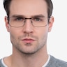 Madon Coffee MetalEyeglass Frames for Men from EyeBuyDirect