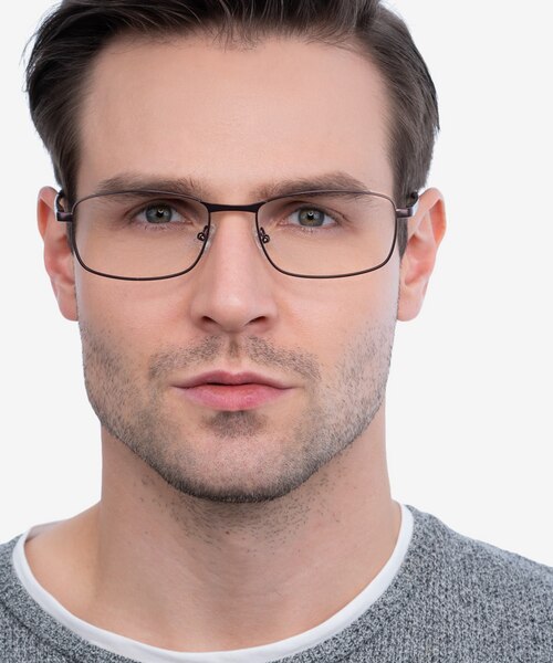 Madon Coffee MetalEyeglass Frames for Men from EyeBuyDirect