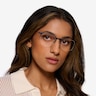 Vimy Blue MetalEyeglass Frames for Women from EyeBuyDirect