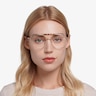 Coxon Golden Tortoise MetalEyeglass Frames for Women from EyeBuyDirect