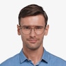 Coxon Black Tortoise MetalEyeglass Frames for Men from EyeBuyDirect