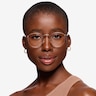 St Michel Or rose MétalMontures de lunettes de vue pour Femmes d'EyeBuyDirect