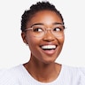 Moment Gold MetalEyeglass Frames for Women from EyeBuyDirect