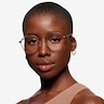 Sylvie Red MetalEyeglass Frames for Women from EyeBuyDirect
