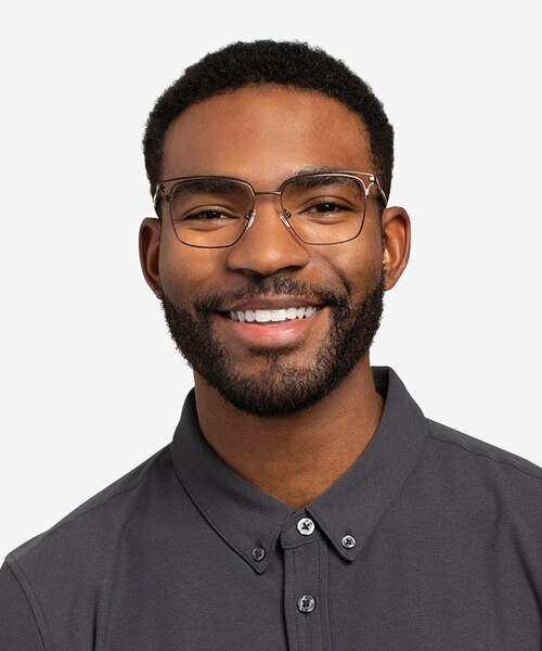 Hewitt Coffe MetalEyeglass Frames for Men from EyeBuyDirect