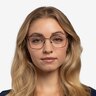 Hewitt Coffe MetalEyeglass Frames for Women from EyeBuyDirect