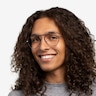 Cana Black  Silver MetalEyeglass Frames for Men from EyeBuyDirect