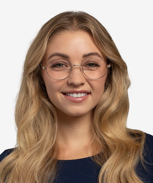 Equinox Gold MetalEyeglass Frames for Women from EyeBuyDirect