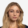 Roman Rose Gold MetalEyeglass Frames for Women from EyeBuyDirect