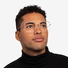 Dorato Rose Gold MetalEyeglass Frames for Men from EyeBuyDirect