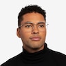 Dorato Gold MetalEyeglass Frames for Men from EyeBuyDirect