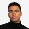 Demy Navy & Black MetalEyeglass Frames for Men from EyeBuyDirect