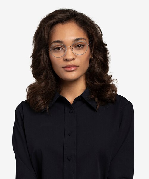 Arbus Green & Gold MetalEyeglass Frames for Women from EyeBuyDirect