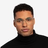 Kusama Green & Gold MétalMontures de lunettes de vue pour Hommes d'EyeBuyDirect