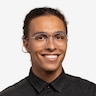Keith Blue & Gold MetalEyeglass Frames for Men from EyeBuyDirect