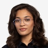 Keith Blue & Gold MetalEyeglass Frames for Women from EyeBuyDirect