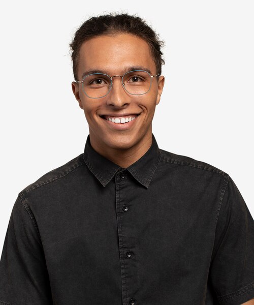 Keith Green & Gold MetalEyeglass Frames for Men from EyeBuyDirect