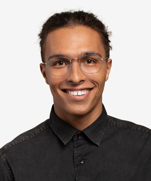 Keith Green & Gold MetalEyeglass Frames for Men from EyeBuyDirect