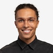 Keith Red & Gold MetalEyeglass Frames for Men from EyeBuyDirect