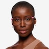 Niki Rouge MétalMontures de lunettes de vue pour Femmes d'EyeBuyDirect