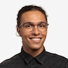 River Black Rose Gold Acetate-metalEyeglass Frames for Men from EyeBuyDirect