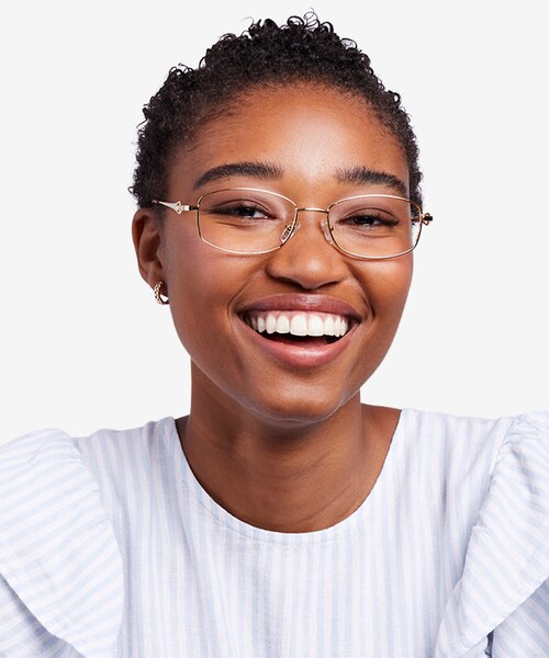Maggie Gold MetalEyeglass Frames for Women from EyeBuyDirect