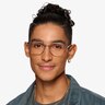 Marlow Silver MetalEyeglass Frames for Men from EyeBuyDirect