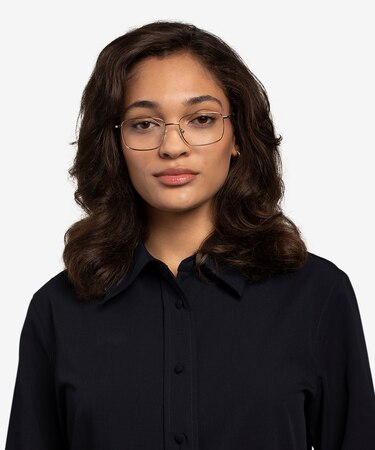 Gold Costin -  Lightweight Metal Eyeglasses