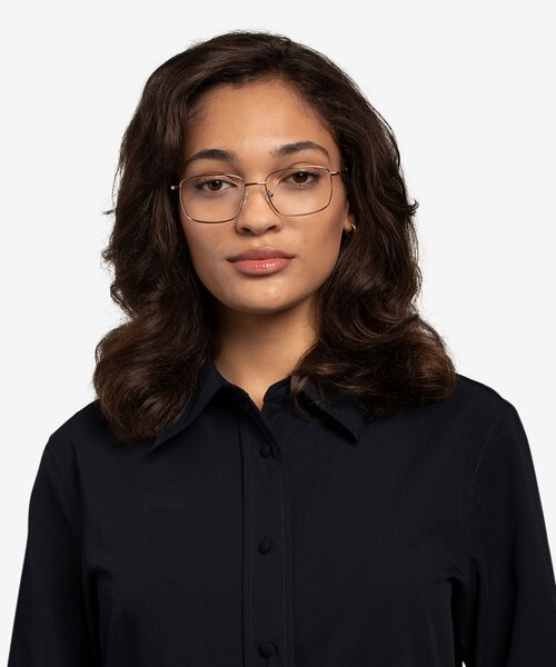 Costin Gold MetalEyeglass Frames for Women from EyeBuyDirect