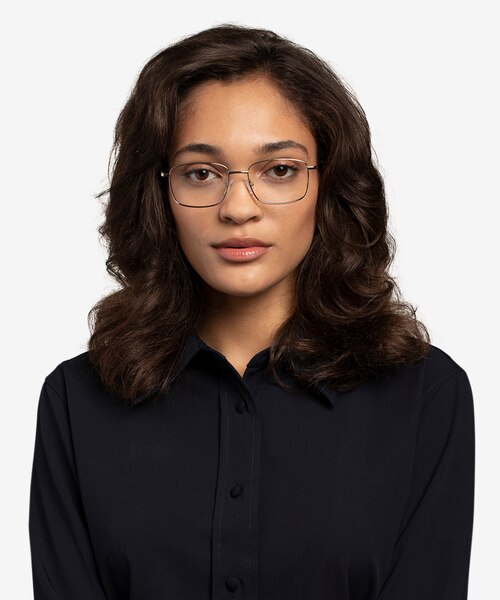 Costin Silver MetalEyeglass Frames for Women from EyeBuyDirect