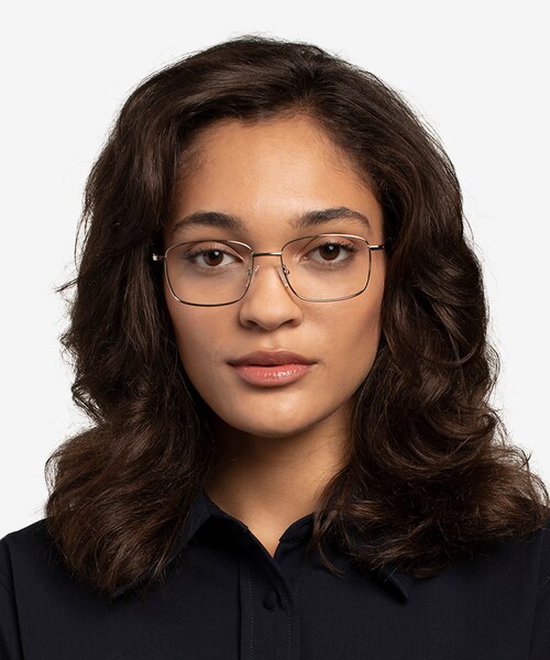 Costin Silver MetalEyeglass Frames for Women from EyeBuyDirect
