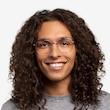 Index Silver Black MetalEyeglass Frames for Men from EyeBuyDirect