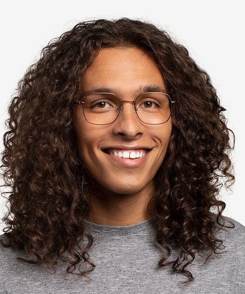 Index Bronze Tortoise MetalEyeglass Frames for Men from EyeBuyDirect