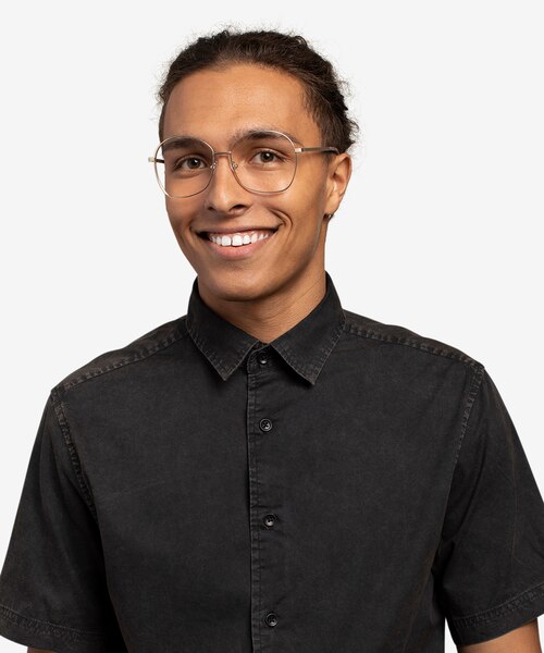 Bridget Gold MetalEyeglass Frames for Men from EyeBuyDirect