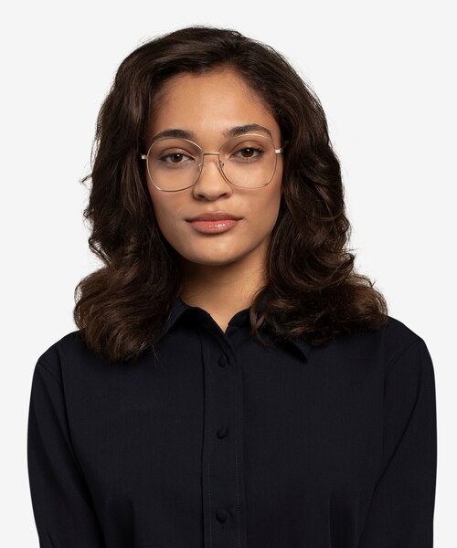 Bridget Gold MetalEyeglass Frames for Women from EyeBuyDirect