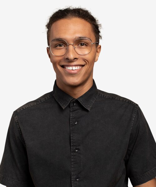 Reality Gold MetalEyeglass Frames for Men from EyeBuyDirect
