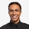 Reality Gold MetalEyeglass Frames for Men from EyeBuyDirect