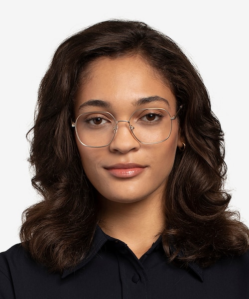 Reality Gold MetalEyeglass Frames for Women from EyeBuyDirect