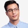 Special Black Red Carbon-fiberEyeglass Frames for Men from EyeBuyDirect