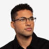 Clint Petrol Blue Carbon-fiberMontures de lunettes de vue pour Hommes d'EyeBuyDirect