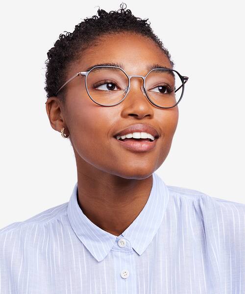 Black & Gold Alum -  Aluminium-alloy Eyeglasses